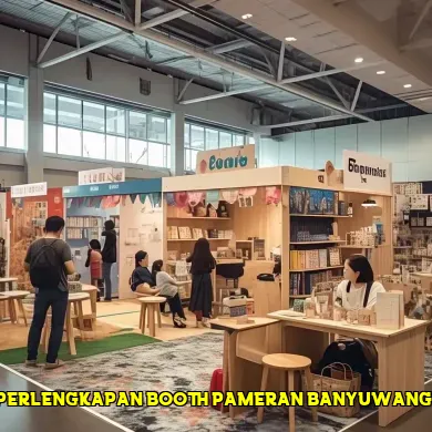 Perlengkapan Booth Pameran Banyuwangi